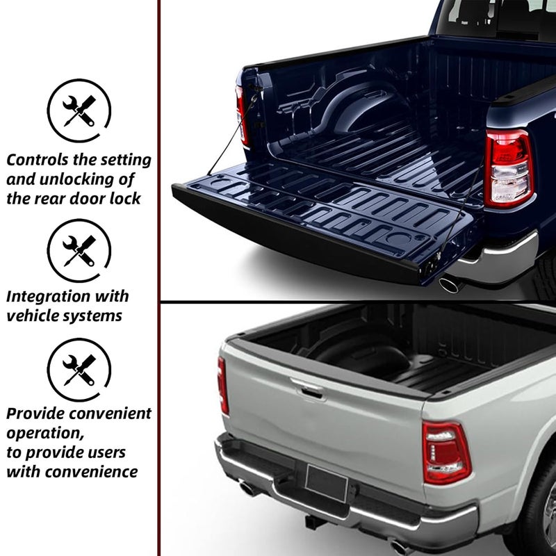 Riyhch Tailgate Lock Latch Actoator Door Control Fit for Ram 1500 2013-2020, for 1500 Classic 2019-2022, for 2500 2013-2018, for 3500 2013-2018 Replace 68093354AD - Image 5